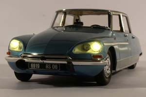 CITROEN DS 21 CHAPRON LORRAINE 1969 BLUE (WITH WORKING LIGHTS) — фото 15