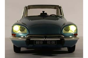 CITROEN DS 21 CHAPRON LORRAINE 1969 BLUE (WITH WORKING LIGHTS) — фото 17