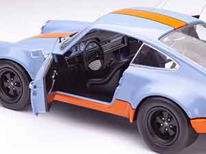 PORSCHE 911 RSR 1973 GULF OIL ГОЛУБОЙ С ОРАНЖЕВЫМ — фото 12