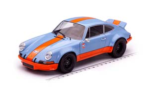 PORSCHE 911 RSR 1973 GULF OIL ГОЛУБОЙ С ОРАНЖЕВЫМ — фото 15