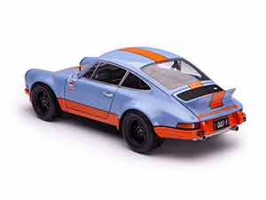 PORSCHE 911 RSR 1973 GULF OIL ГОЛУБОЙ С ОРАНЖЕВЫМ — фото 5