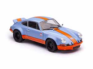 PORSCHE 911 RSR 1973 GULF OIL ГОЛУБОЙ С ОРАНЖЕВЫМ — фото 9
