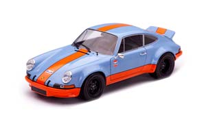 PORSCHE 911 RSR 1973 GULF OIL ГОЛУБОЙ С ОРАНЖЕВЫМ