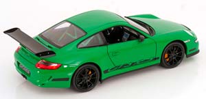 PORSCHE 911 (997) GT3 RS 2007 GREEN BLACK — фото 2