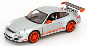 PORSCHE 911 (997) GT3 RS 2007 SILVER ORANGE