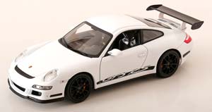 PORSCHE 911 (997) GT3 RS 2007 WHITE BLACK