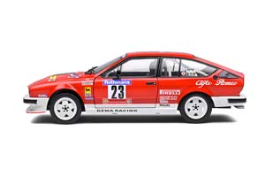 ALFA ROMEO GTV 6 NO 23 TOUR DE CORSE 1985 LOUBET/VIEU — фото 3