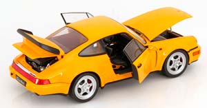 PORSCHE 911 (964) TURBO 1989 YELLOW — фото 4