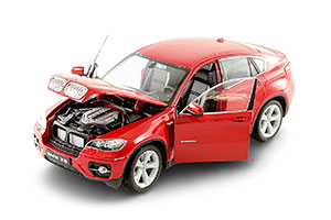 BMW X6 2008 RED — фото 3