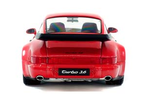 PORSCHE 911 (964) TURBO 3.6 1990 RED — фото 9