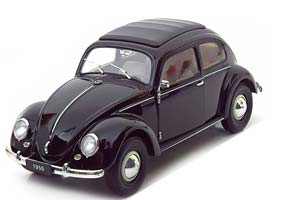 VW VOLKSWAGEN BEETLE CLASSIC CLOSED ROOF 1950 BLACK
