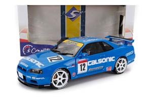 NISSAN SKYLINE GT-R (R34) STREETFIGHTER №12 CALSONIC TRIBUTE 2000, BLUE