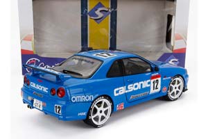 NISSAN SKYLINE GT-R (R34) STREETFIGHTER #12 CALSONIC TRIBUTE 2000, BLUE — фото 2