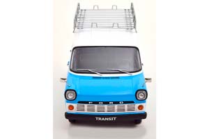 FORD TRANSIT BUS 1965-1970 С ВЕРХНИМ БАГАЖНИКОМ ГОЛУБОЙ С БЕЛЫМ — фото 3