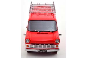 FORD TRANSIT BUS 1965-1970 С ВЕРХНИМ БАГАЖНИКОМ КРАСНЫЙ — фото 3
