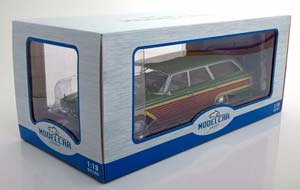 FORD COUNTRY SQUIRE WITH WOOD LOOK 1960 GREEN METALLIC — фото 3
