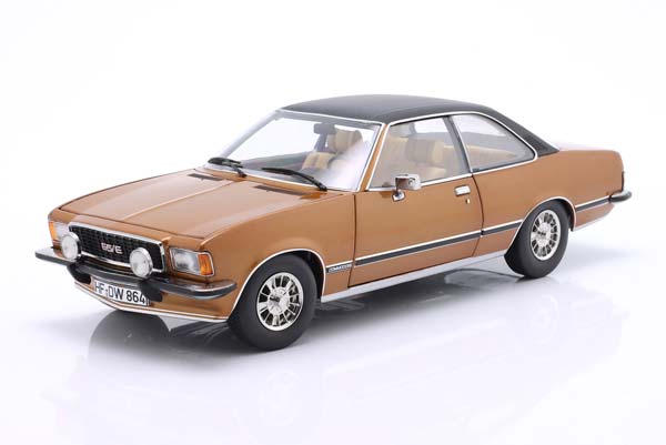 OPEL COMMODORE B GS/E COUPE 1975 BROWNMETALLIC FLATBLACK / ОПЕЛЬ КОММОДОР ГС/Е КУПЕ КОРИЧНЕВЫЙ МЕТАЛЛИК МАТОВЫЙ ЧЕРНЫЙ