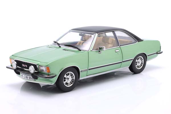 OPEL COMMODORE B GS/E COUPE YEAR OF CONSTRUCTION 1975 GREEN / ОПЕЛЬ КОММОДОР ГС/Е КУПЕ ЗЕЛЕНЫЙ