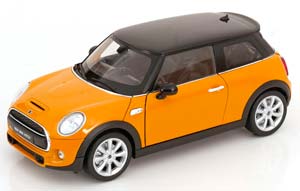 MINI COOPER S 2015 ORANGE BLACK