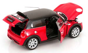 MINI COOPER S 2015 RED BLACK — фото 4