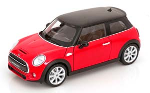 MINI COOPER S 2015 RED BLACK