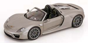 PORSCHE 918 SPYDER CONVERTIBLE 2012 GREYMETALLIC