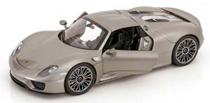 PORSCHE 918 SPYDER HARDTOP 2012 GREYMETALLIC — фото 3