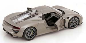 PORSCHE 918 SPYDER HARDTOP 2012 GREYMETALLIC — фото 4
