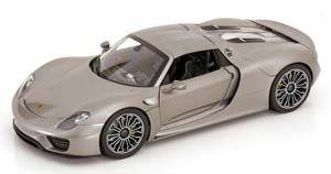PORSCHE 918 SPYDER HARDTOP 2012 GREYMETALLIC