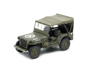 JEEP WILLYS 4X4 U.S.ARMY C ТЕНТОМ (1945), MATT OLIVE