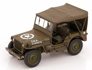 JEEP WILLY´S US ARMY SOFTTOP 1945 OLIVE
