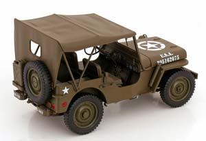 JEEP WILLY´S US ARMY SOFTTOP 1945 OLIVE — фото 2