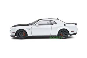 DODGE CHALLENGER SRT HELLCAT БЕЛЫЙ С ЧЕРНЫМ — фото 6