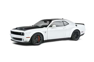 DODGE CHALLENGER SRT HELLCAT БЕЛЫЙ С ЧЕРНЫМ — фото 1