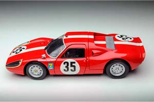 PORSCHE 904 GTS TEAM SCUDERIA FILIPINETTI 24h LE MANS 1964 H.MULLER - C.SAGE #35 — фото 3