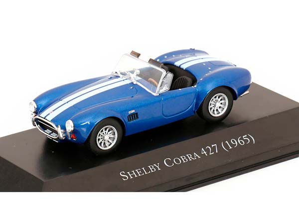 SHELBY COBRA 427 1965 BLUEMETALLIC WHITE / ШЕЛБИ КОБРА 427 1965 СИНИЙ МЕТАЛЛИК С БЕЛЫМ