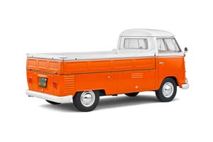 VW VOLKSWAGEN T1 PICK UP WITH SURFBOARD 1950 ORANGE/WHITE — фото 2