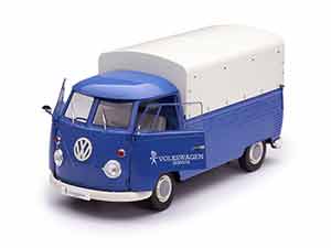 VW VOLKSWAGEN T1 PICK UP VOLKSWAGEN SERVICE 1950 BLUE/WHITE — фото 3