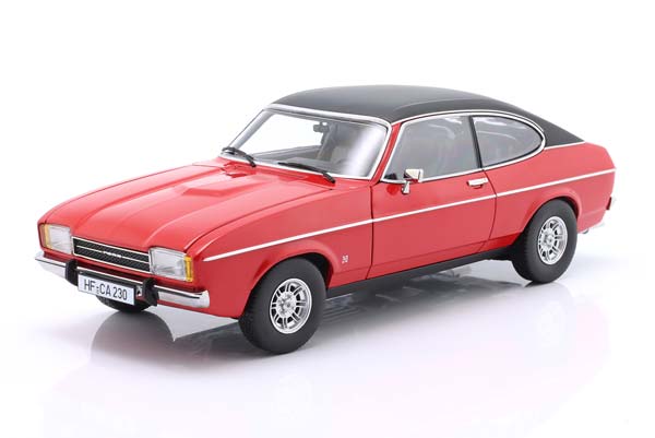 FORD CAPRI MK2 GHIA 1974-1977 RED MATT-BLACK