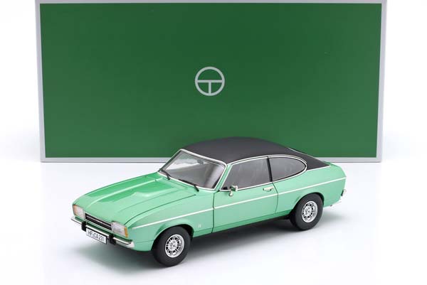 FORD CAPRI MK2 GHIA 1974-1977 GREEN METALLIC / MATT-BLACK / ФОРД КАПРИ MK2 ГИА ЗЕЛЕНЫЙ МЕТАЛЛИК ЧЕРНЫЙ МАТОВЫЙ — фото 3