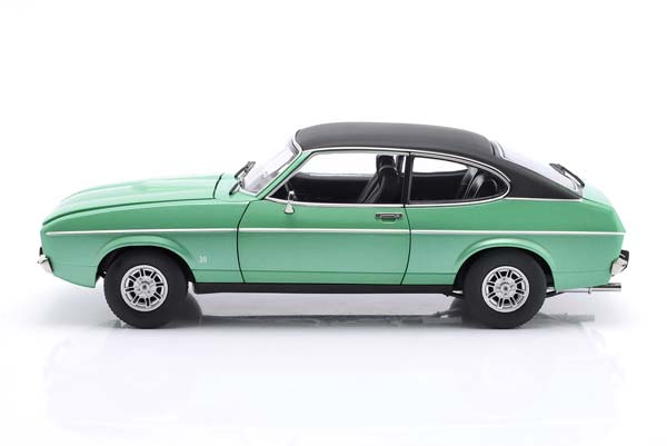 FORD CAPRI MK2 GHIA 1974-1977 GREEN METALLIC / MATT-BLACK / ФОРД КАПРИ MK2 ГИА ЗЕЛЕНЫЙ МЕТАЛЛИК ЧЕРНЫЙ МАТОВЫЙ — фото 4