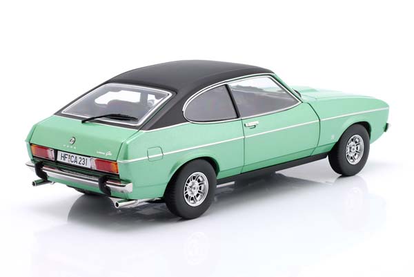 FORD CAPRI MK2 GHIA 1974-1977 GREEN METALLIC / MATT-BLACK / ФОРД КАПРИ MK2 ГИА ЗЕЛЕНЫЙ МЕТАЛЛИК ЧЕРНЫЙ МАТОВЫЙ — фото 2