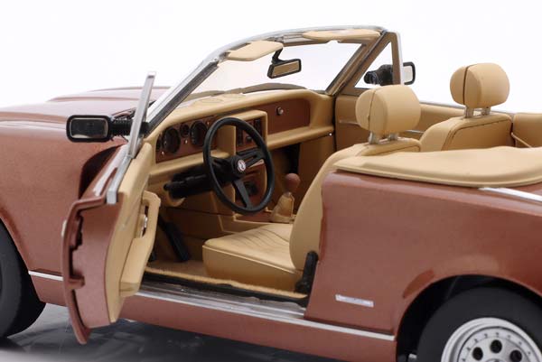 PININFARINA SPIDEREUROPA YEAR 1982 LIGHT BROWN METALLIC / ПИНИНФАРИНА СПИДЕРЕУРОПА СВЕТЛЫЙ КОРИЧНЕВЫЙ МЕТАЛЛИК — фото 5
