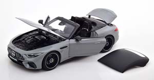 MERCEDES AMG SL 63 4MATIC+ (R232) WITH REMOVABLE SOFTTOP GREY — фото 3