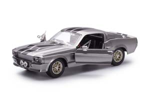 FORD MUSTANG GT 500 ELEANOR 1967 "GONE IN 60 SECONDS"  / ФОРД МУСТАНГ ГТ 500 ЭЛЕАНОР 1967 SILVER ИЗ К/Ф "УГНАТЬ ЗА 60 СЕКУНД" — фото 3