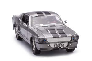 FORD MUSTANG GT 500 ELEANOR 1967 "GONE IN 60 SECONDS"  / ФОРД МУСТАНГ ГТ 500 ЭЛЕАНОР 1967 SILVER ИЗ К/Ф "УГНАТЬ ЗА 60 СЕКУНД" — фото 5