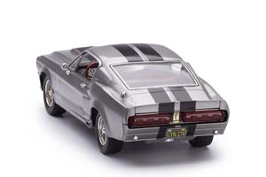 FORD MUSTANG GT 500 ELEANOR 1967 "GONE IN 60 SECONDS"  / ФОРД МУСТАНГ ГТ 500 ЭЛЕАНОР 1967 SILVER ИЗ К/Ф "УГНАТЬ ЗА 60 СЕКУНД" — фото 6