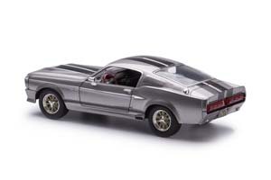 FORD MUSTANG GT 500 ELEANOR 1967 "GONE IN 60 SECONDS"  / ФОРД МУСТАНГ ГТ 500 ЭЛЕАНОР 1967 SILVER ИЗ К/Ф "УГНАТЬ ЗА 60 СЕКУНД" — фото 7