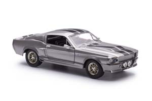 FORD MUSTANG GT 500 ELEANOR 1967 "GONE IN 60 SECONDS"  / ФОРД МУСТАНГ ГТ 500 ЭЛЕАНОР 1967 SILVER ИЗ К/Ф "УГНАТЬ ЗА 60 СЕКУНД" — фото 8