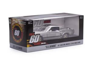 FORD MUSTANG GT 500 ELEANOR 1967 "GONE IN 60 SECONDS"  / ФОРД МУСТАНГ ГТ 500 ЭЛЕАНОР 1967 SILVER ИЗ К/Ф "УГНАТЬ ЗА 60 СЕКУНД" — фото 10